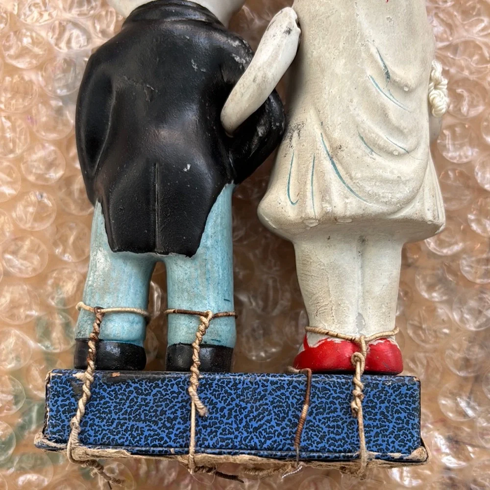1930’s Bisque Wedding Cake Topper